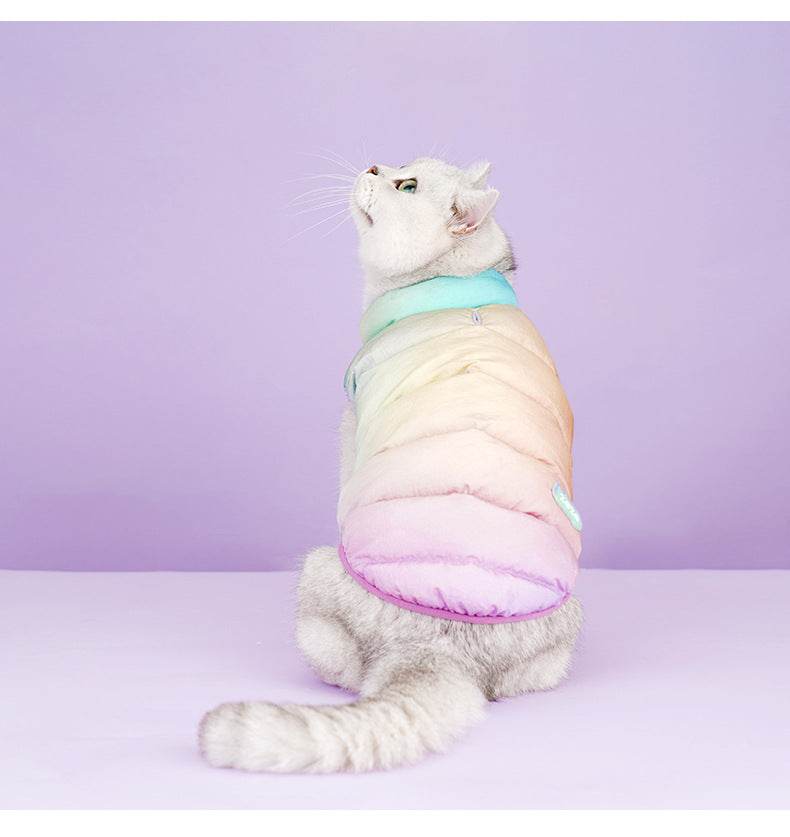 Colorful Warm Pet Vest