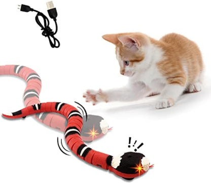 Smart Sensing Snake Cat Toy